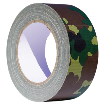 GGR Supplies CDT-80CAM Heavy Duty Outdoor Indoor Camouflage Cloth Duct Tape. 11.8 mil. 76 mesh. 25 YD (23M) 75 FT