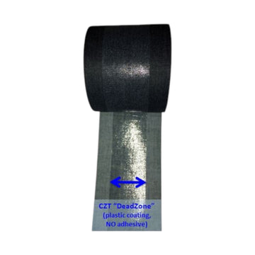 GGR Supplies CablZone Tape – Cable Management Floor Tape with Adhesive-Free Channel (BLACK 140 MESH PREMIER GRADE) 3" X 39.4YD (36M)