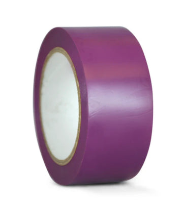 GGR Supplies CVT-536 Color Vinyl Pinstriping Dance Floor Tape: 4" X 36 yds. 12 Rolls. Purple
