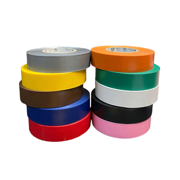 GGR Supplies EL-766AW Color General Purpose Electrical Tape 66' (L) UL/CSA listed core. Utility Vinyl Synthetic Rubber Electrical Tape. Full Cases (100 Rolls)