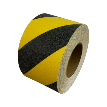 GGR Supplies NST-20B/Y Black/Yellow Safety Tape – 32 mil Non-Skid, OSHA Compliant 20 YD (60 FT)