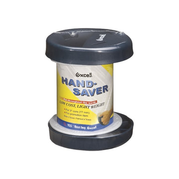 Excell SF-755 Stretch Film Core Holders (Pair) – Ergonomic Handy-Cup Design, 3” Core