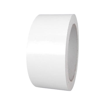 GGR Supplies UPVC-22 Carton Sealing Tape – 2.2 mil White, Clear & Tan, Natural Rubber