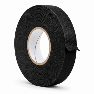 GGR Supplies CFT-15 Black Cotton Cloth Friction Tape with Non-Corrosive Rubber Resin Adhesive.