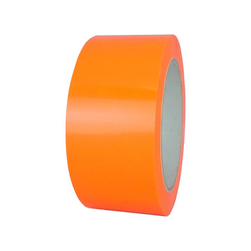 GGR Supplies UPVC-25F Fluorescent Orange Tape – 2.5 mil, Natural Rubber Adhesive. 72 Yards