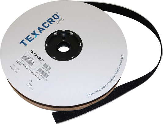 Velcro USA TEXACRO 71/WI07525 70/71 Adhesive-Backed Tape-25 Yds/ 75 ft. / hook-loop-side