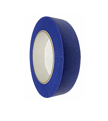 GGR Supplies Blue UV Resistant Painter’s Grade Masking Tape with Residue Free Rubber Adhesive. 60 Yards.