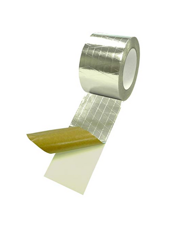 GGR Supplies FSK-R Aluminum Foil/Scrim/Kraft Jacketing Insulate Tape with Rubber Adhesive. 50 Yards